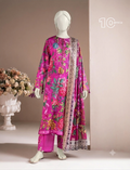 Al Ravaan - Popinn By Gul Jee Printed Lawn - A10