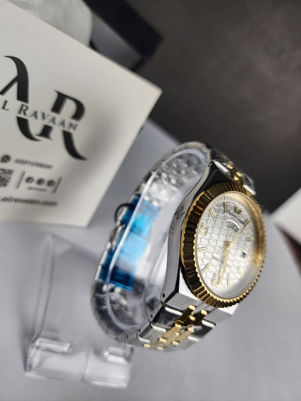 Luxury Successway (Day - Date) L270 - Two Tone - Silver Dial