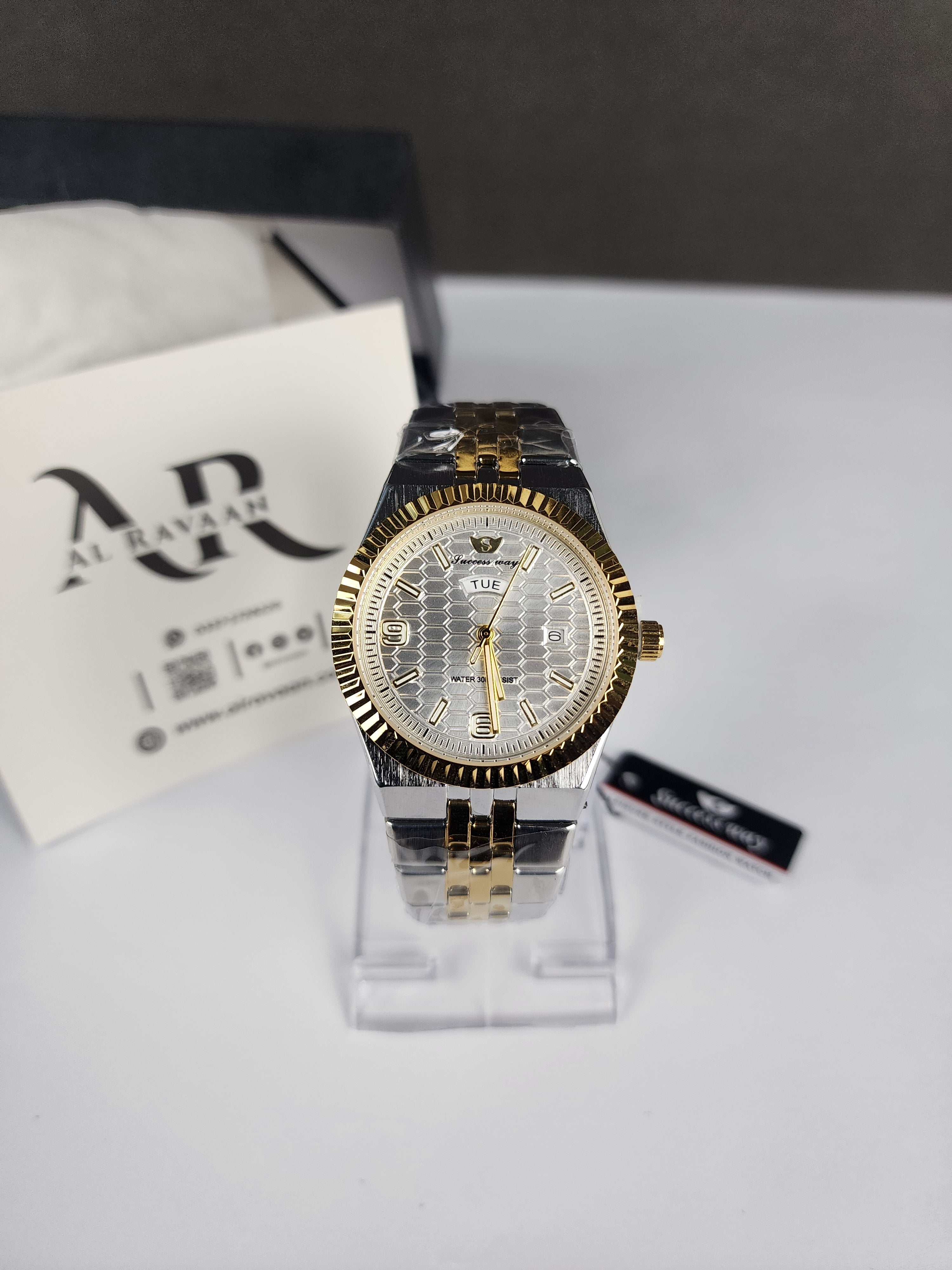 Luxury Successway (Day - Date) L270 - Two Tone - Silver Dial