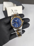Luxury Successway (Day - Date) L270 - Two Tone - Blue Dial