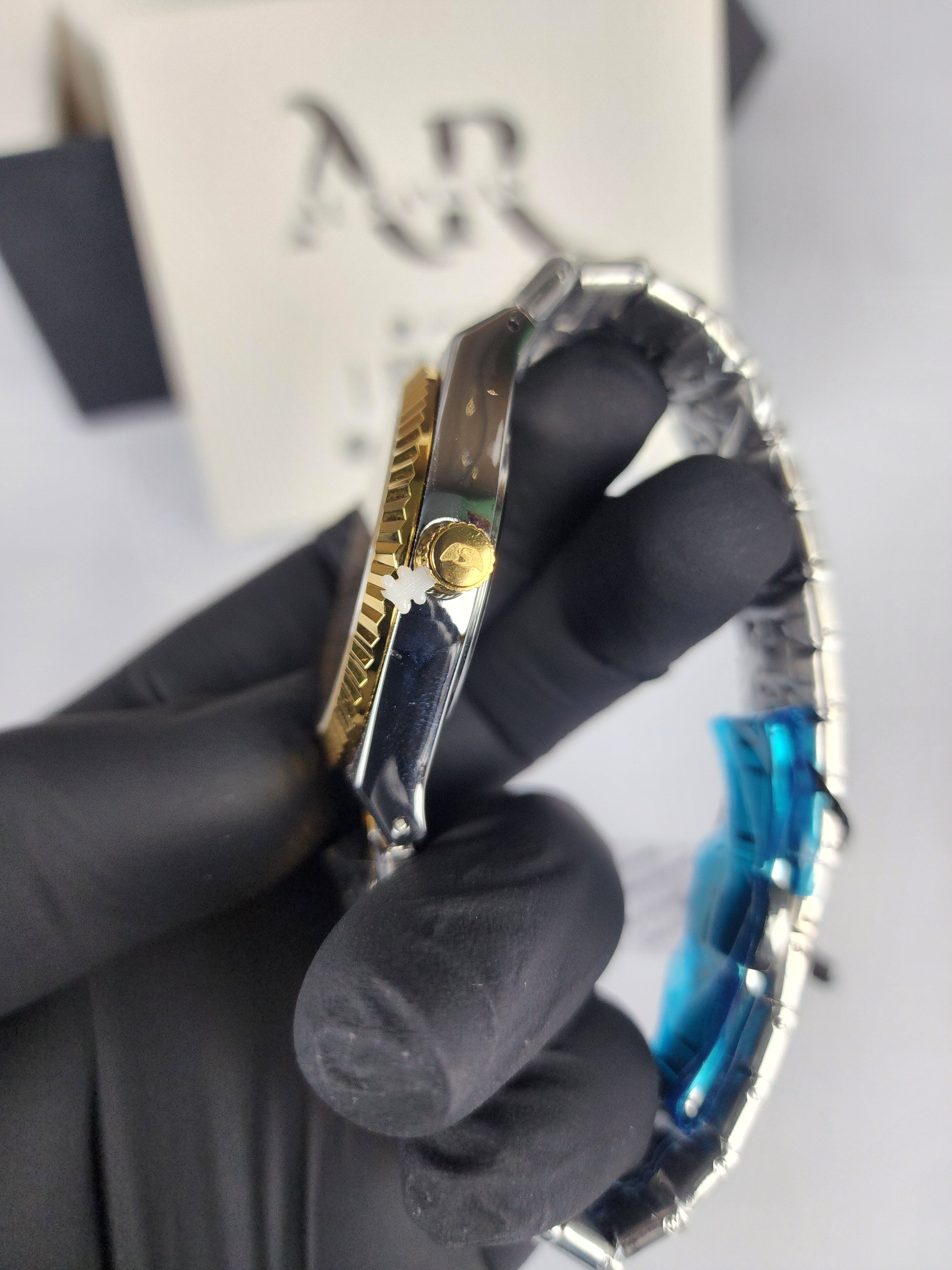 Luxury Successway (Day - Date) L270 - Two Tone - Blue Dial