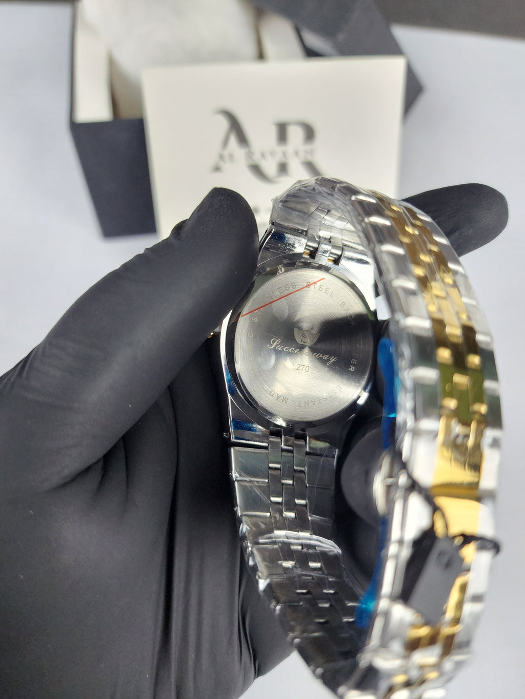 Luxury Successway (Day - Date) L270 - Two Tone - Silver Dial