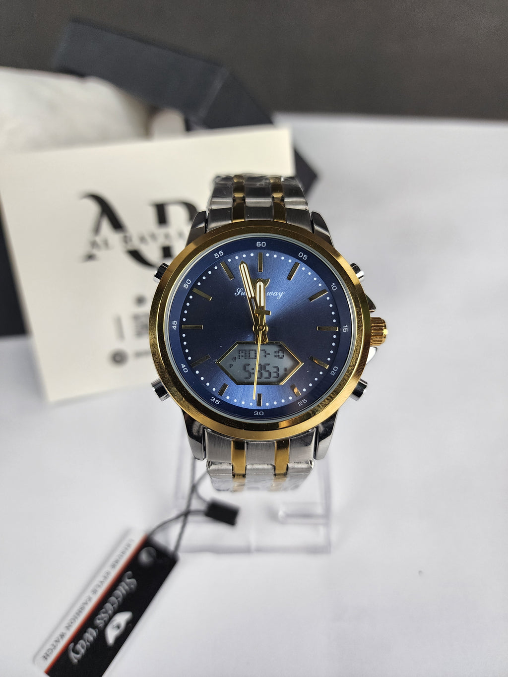 Successway Dual Time L226 - Two Tone - Blue Dial