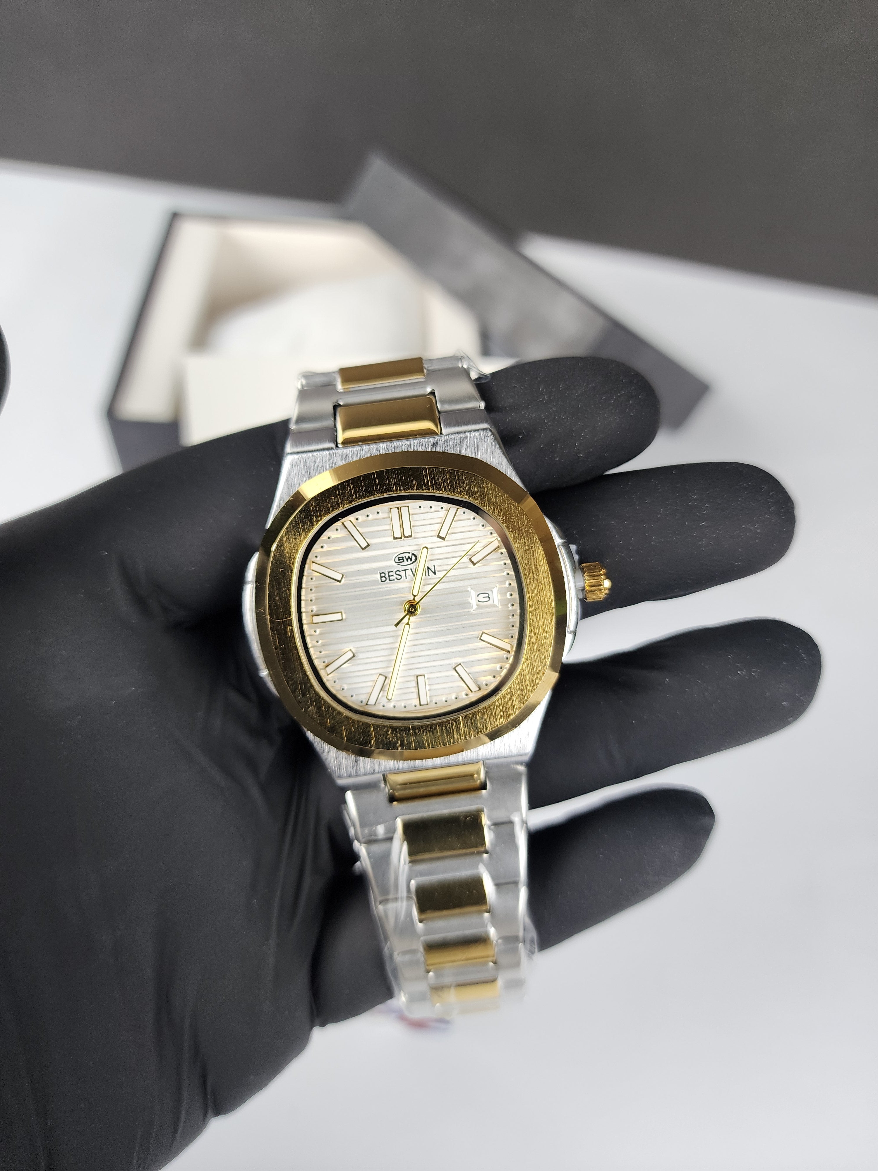 Bestwin Nautilus #137 - Two Tone - Silver Dial