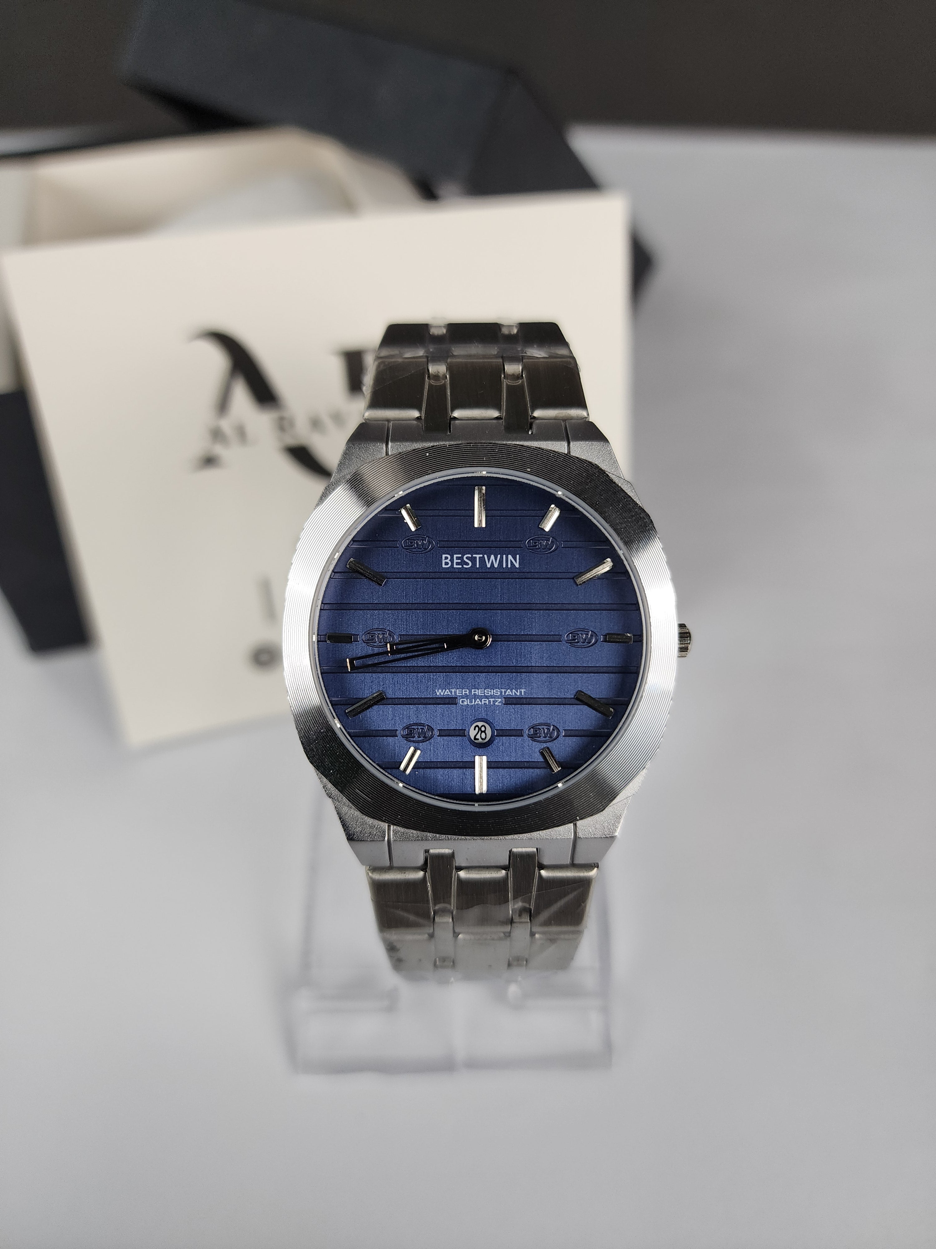 Luxury Bestwin Slim #227 - Blue Dial