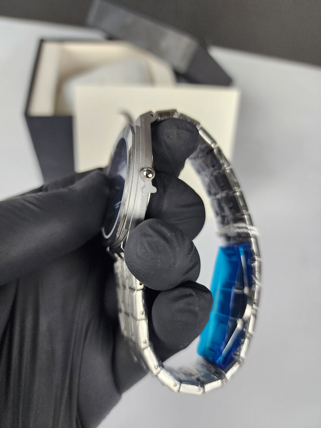 Luxury Bestwin Slim #227 - Blue Dial