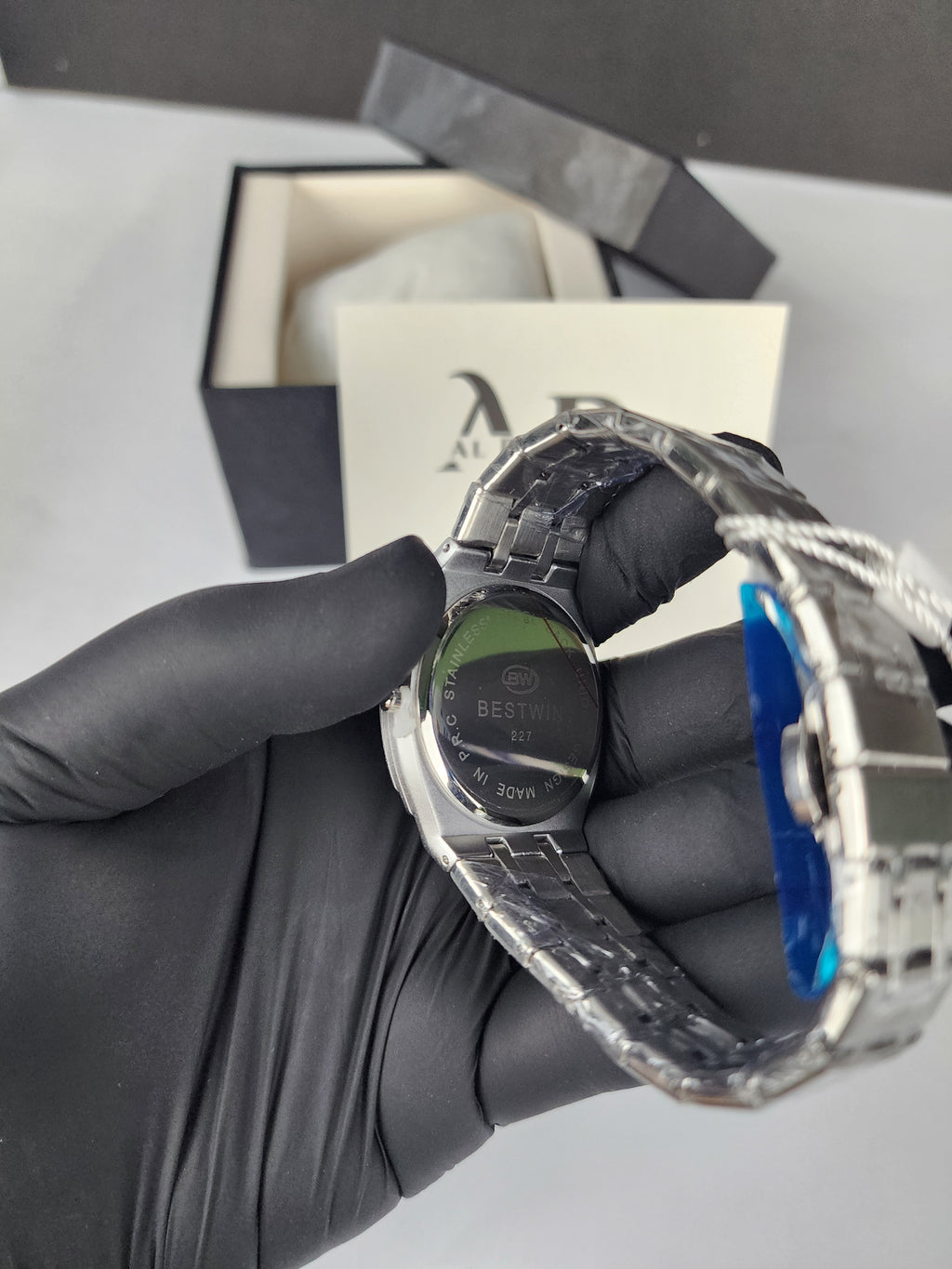 Luxury Bestwin Slim #227 - Blue Dial