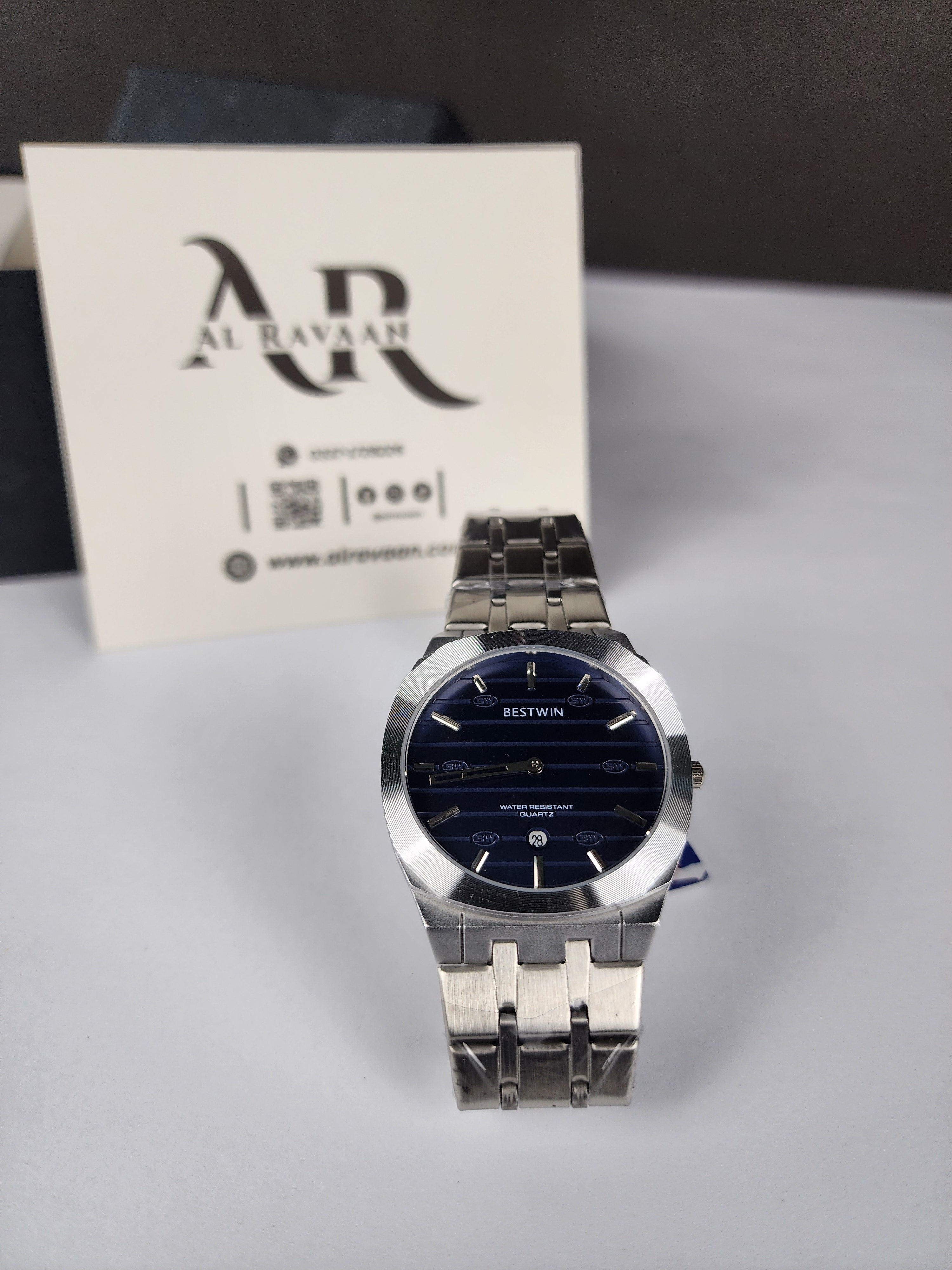 Luxury Bestwin Slim #227 - Blue Dial