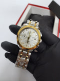 Tissot Chronograph - Two Tone - Golden Silver
