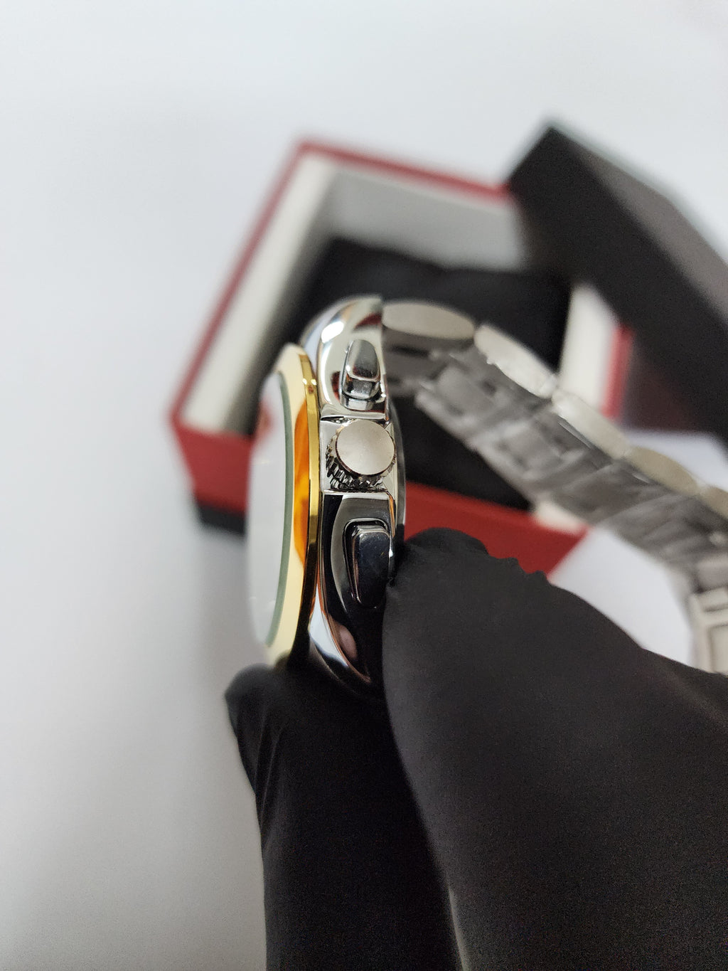 Tissot Chronograph - Two Tone - Golden Silver