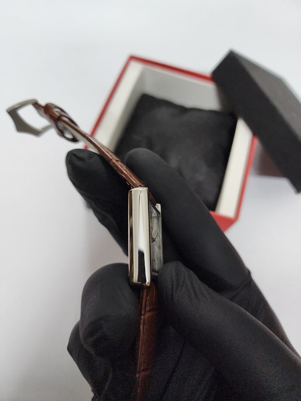 Cartier Tank Old Money - Brown Belt