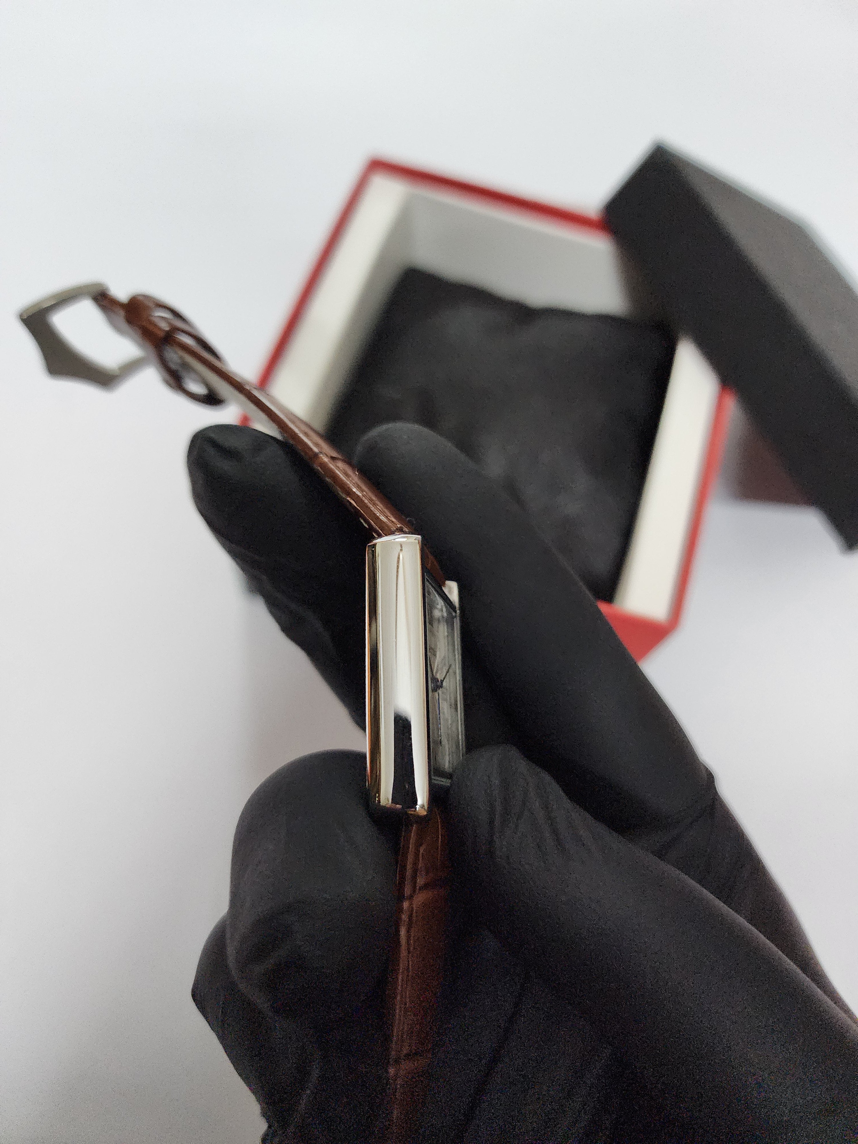 Cartier Tank Old Money - Brown Belt