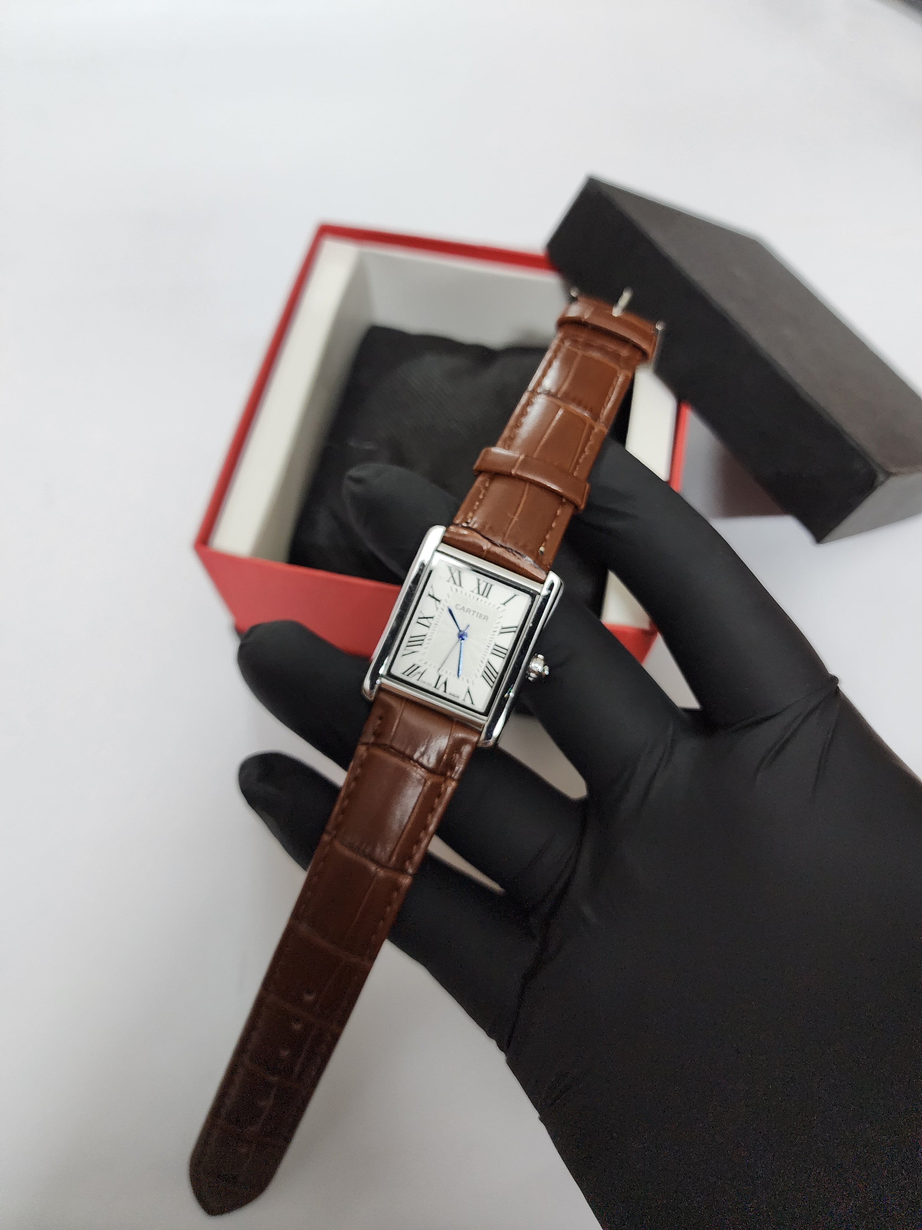 Cartier Tank Old Money - Brown Belt