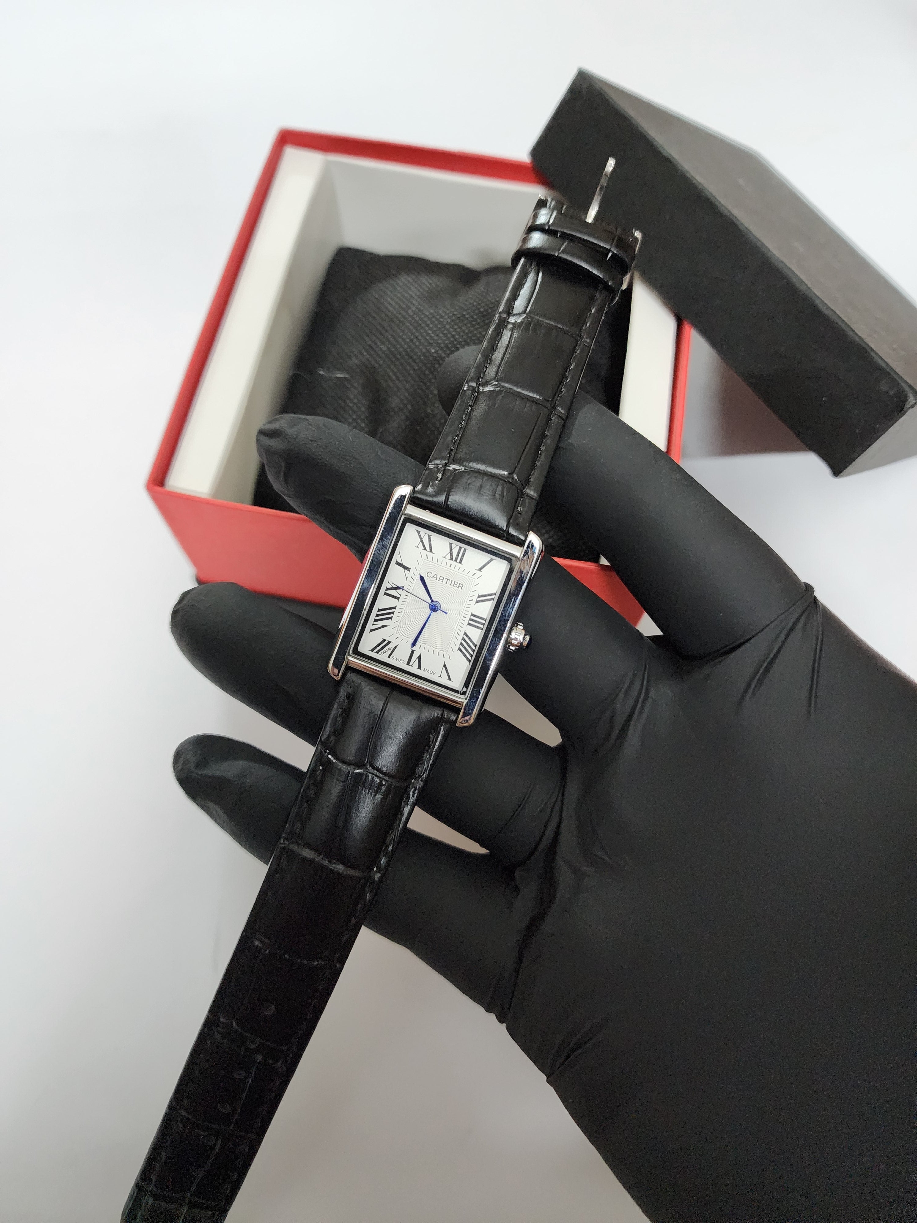 Cartier Tank Old Money - Black Belt