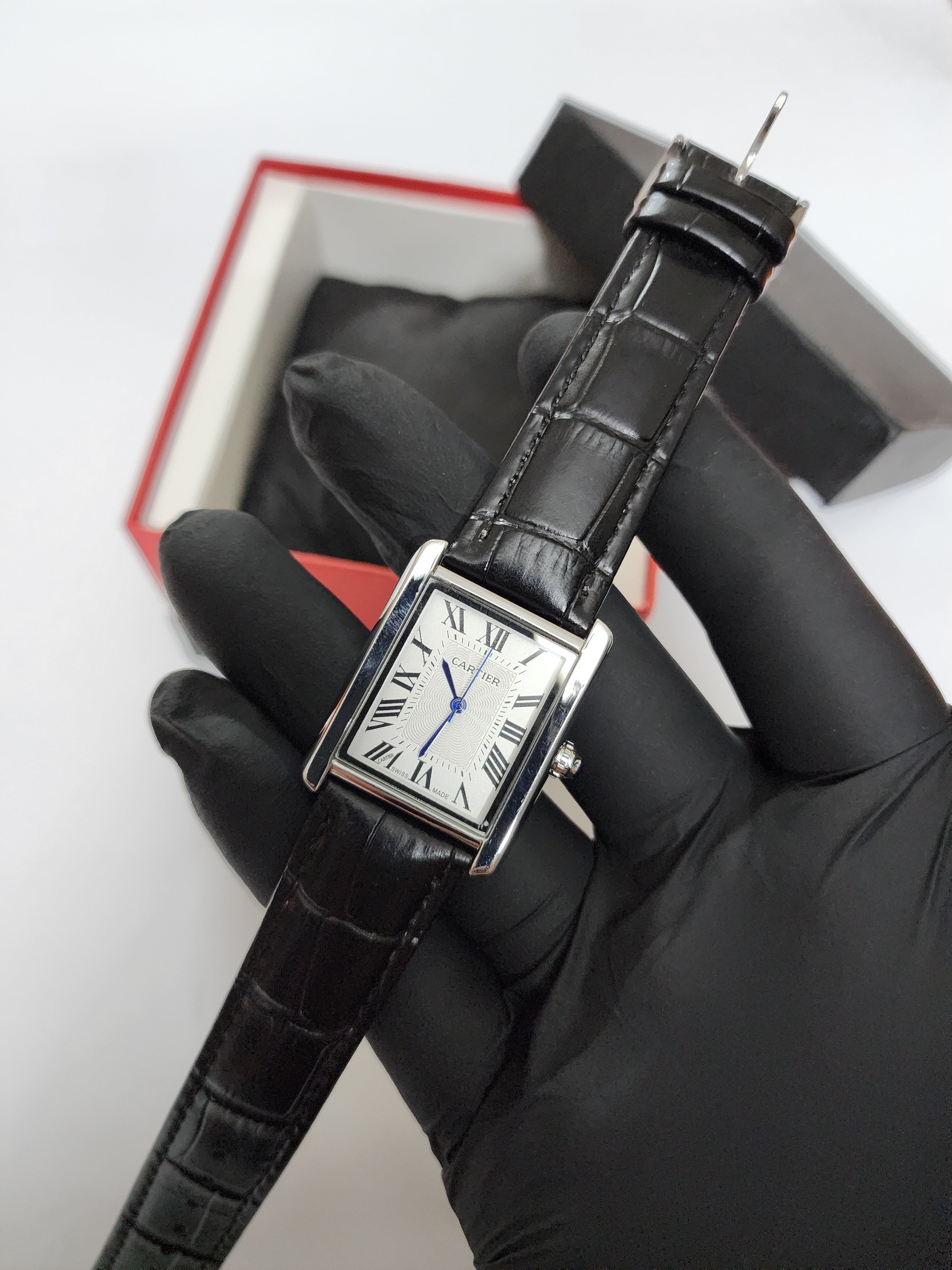 Cartier Tank Old Money - Black Belt