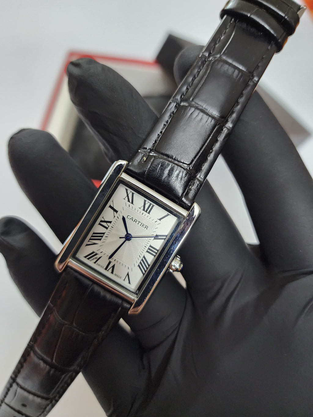 Cartier Tank Old Money - Black Belt