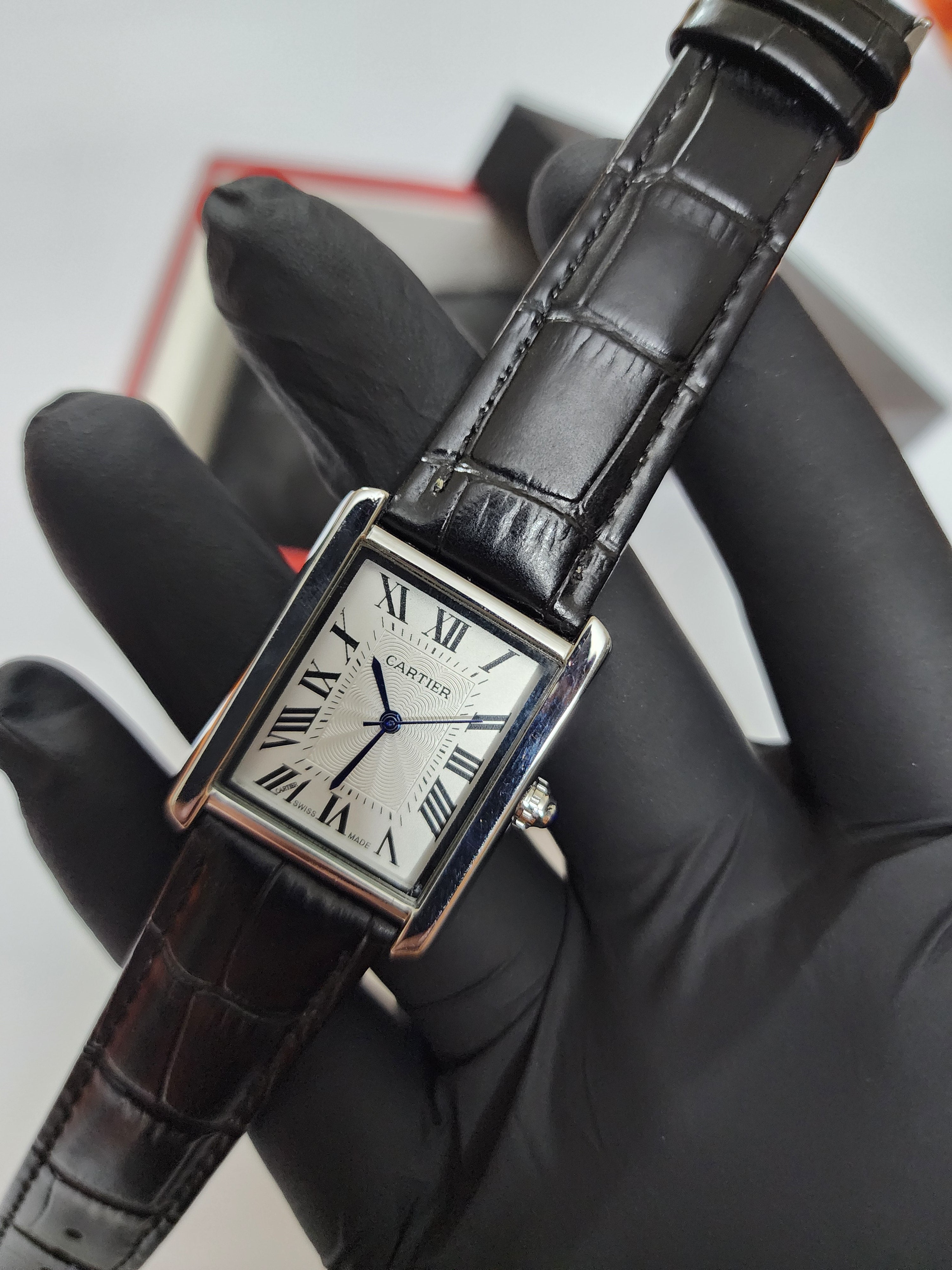 Cartier Tank Old Money - Black Belt