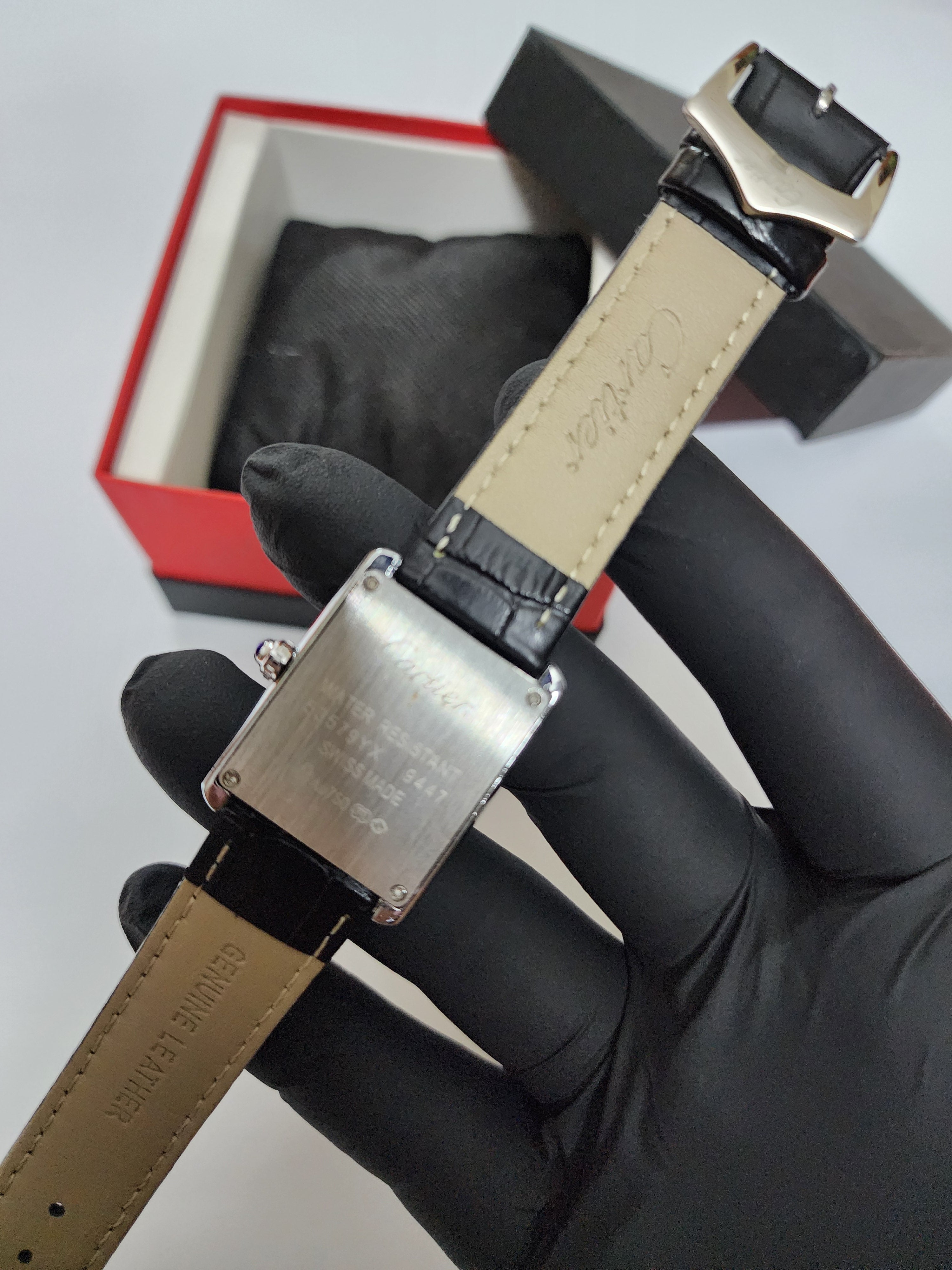 Cartier Tank Old Money - Black Belt