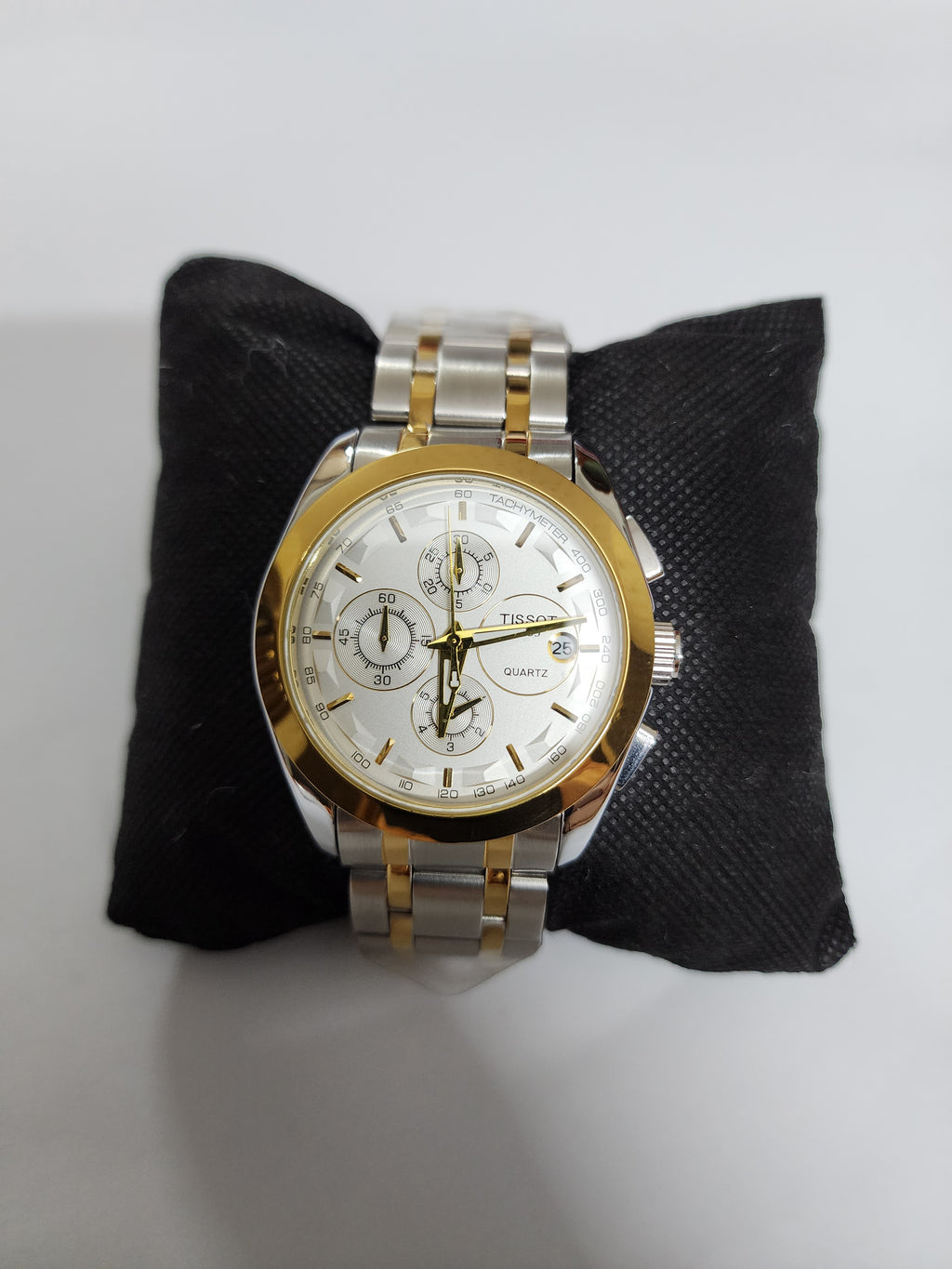 Tissot Chronograph - Two Tone - Golden Silver