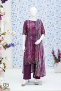 Al Ravaan - Moonlight by Gul Jee Printed Lawn  - Design 5