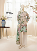 Al Ravaan - Sofia by Gul Jee Printed Lawn  - Design 4