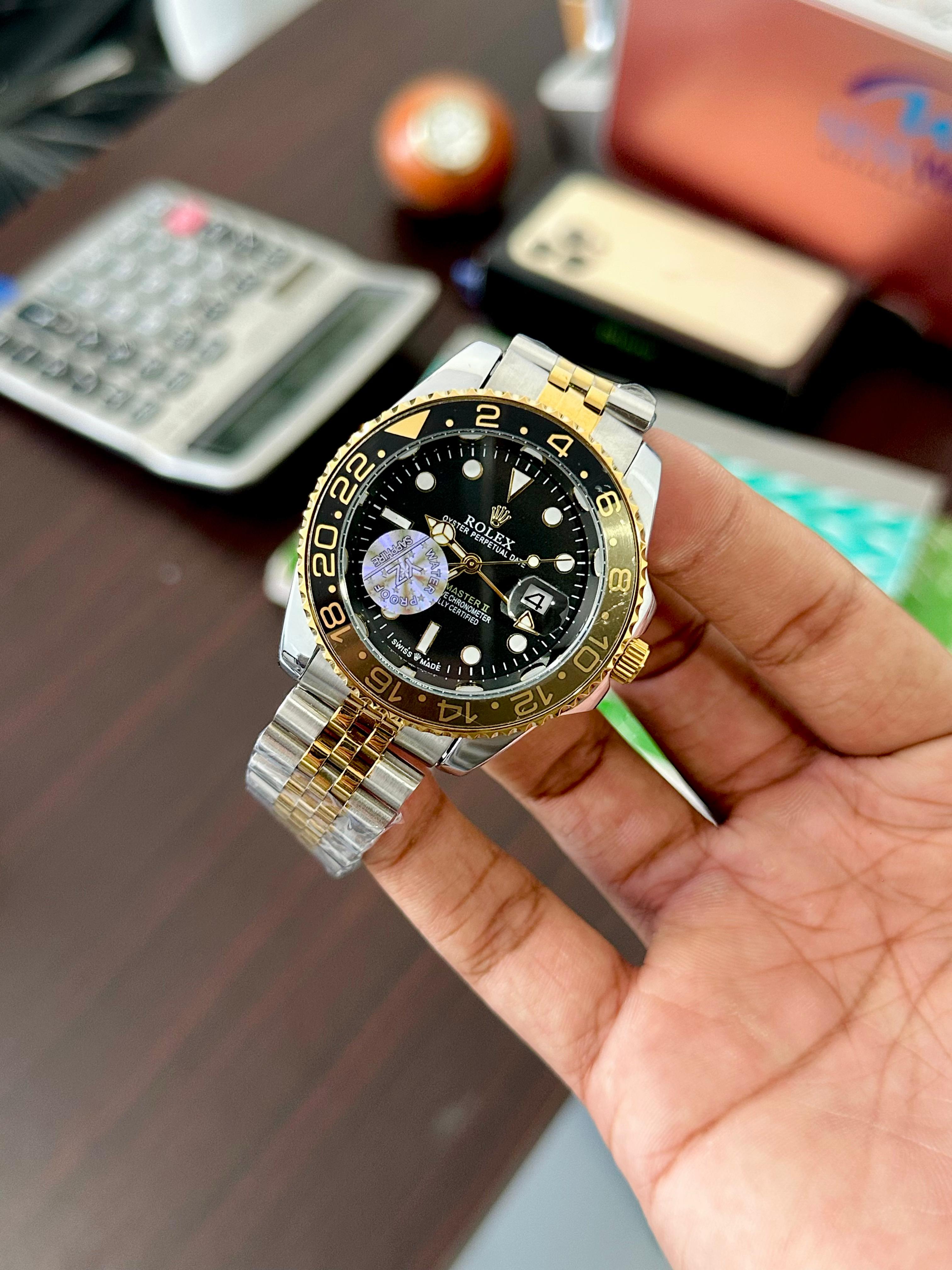 Rolex Gmt Master II - Special Edition - Golden Black
