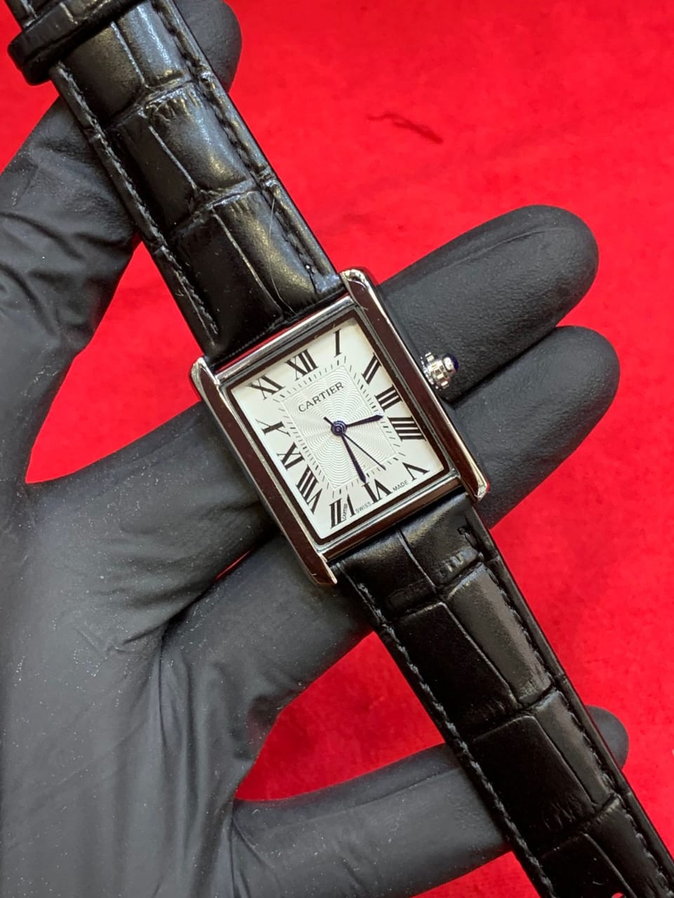 Cartier Tank Old Money - Black Belt