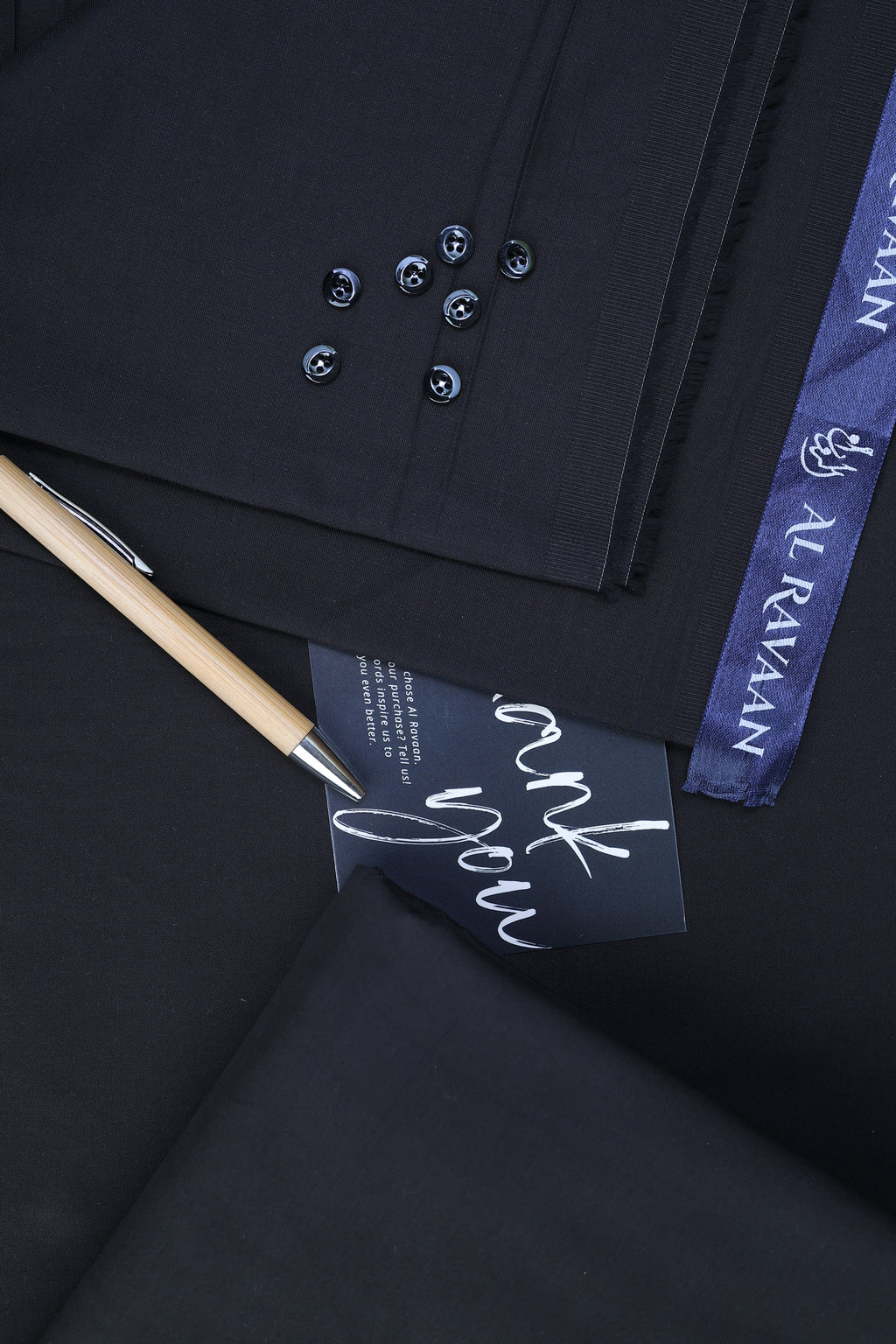 Imported Cotton Satin Black