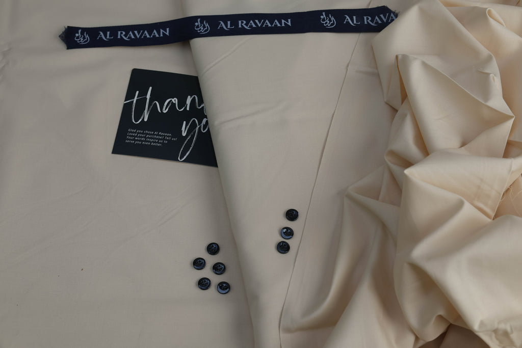 Lakhany Premium Wash n Wear - Cream