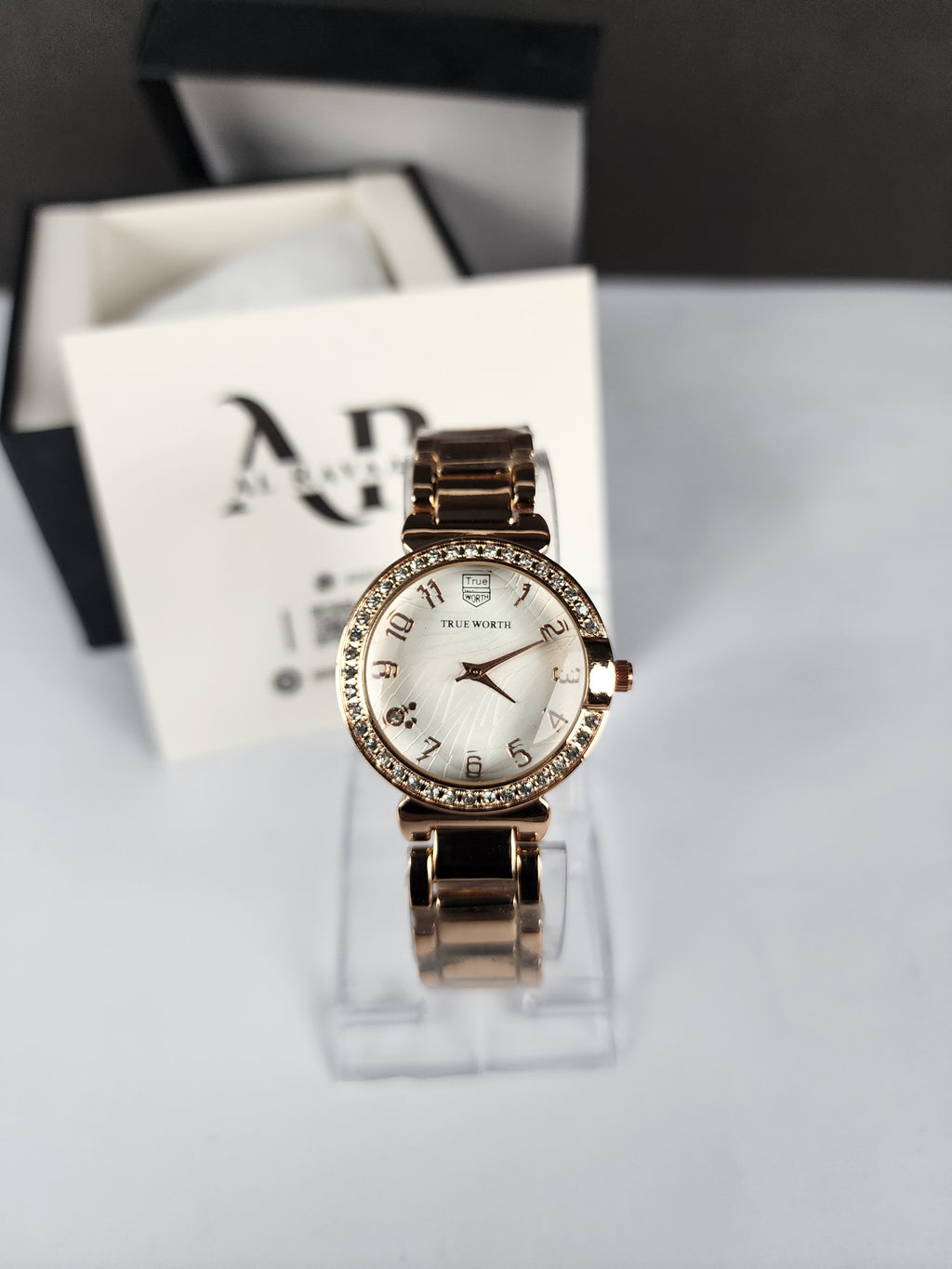 True Worth Model 03 - Stone Bezel - Rose Gold