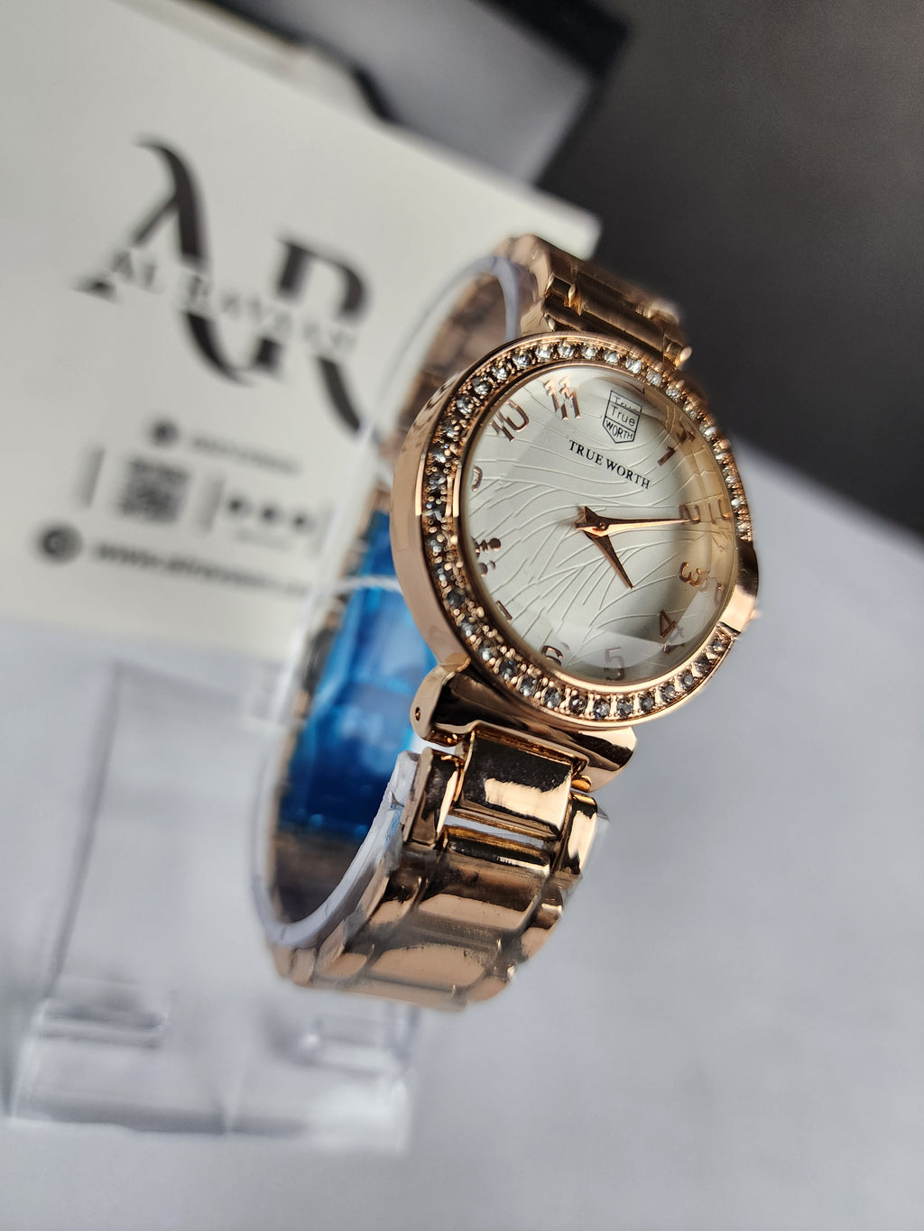 True Worth Model 03 - Stone Bezel - Rose Gold