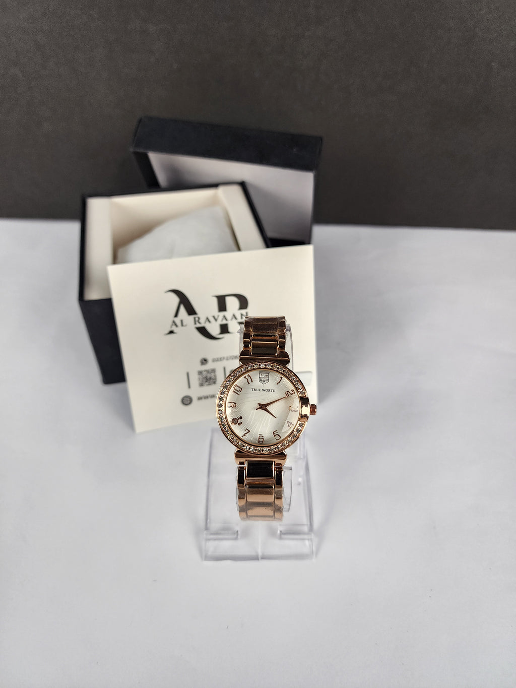 True Worth Model 03 - Stone Bezel - Rose Gold