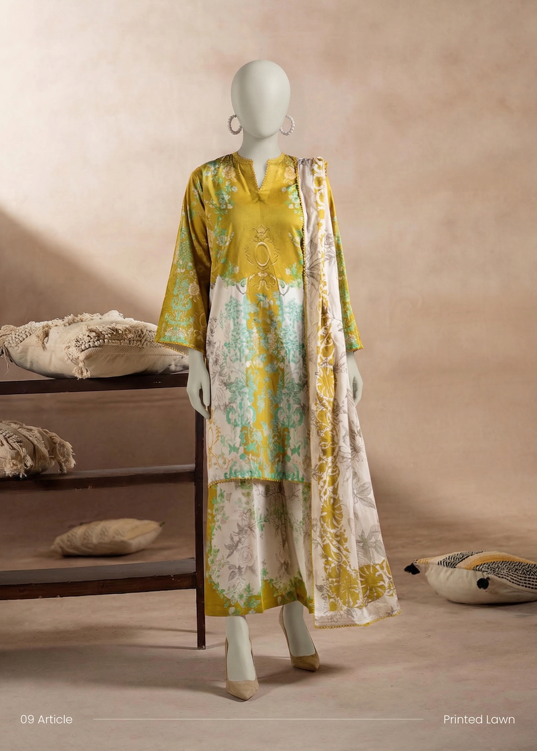 Al Ravaan - Rushma By Gul Jee Printed Lawn - A9