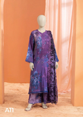Al Ravaan - Mishaal By Gul Jee Embroidered Lawn - A11