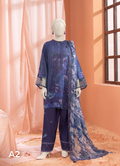 Al Ravaan - Mishaal By Gul Jee Embroidered Lawn - A2