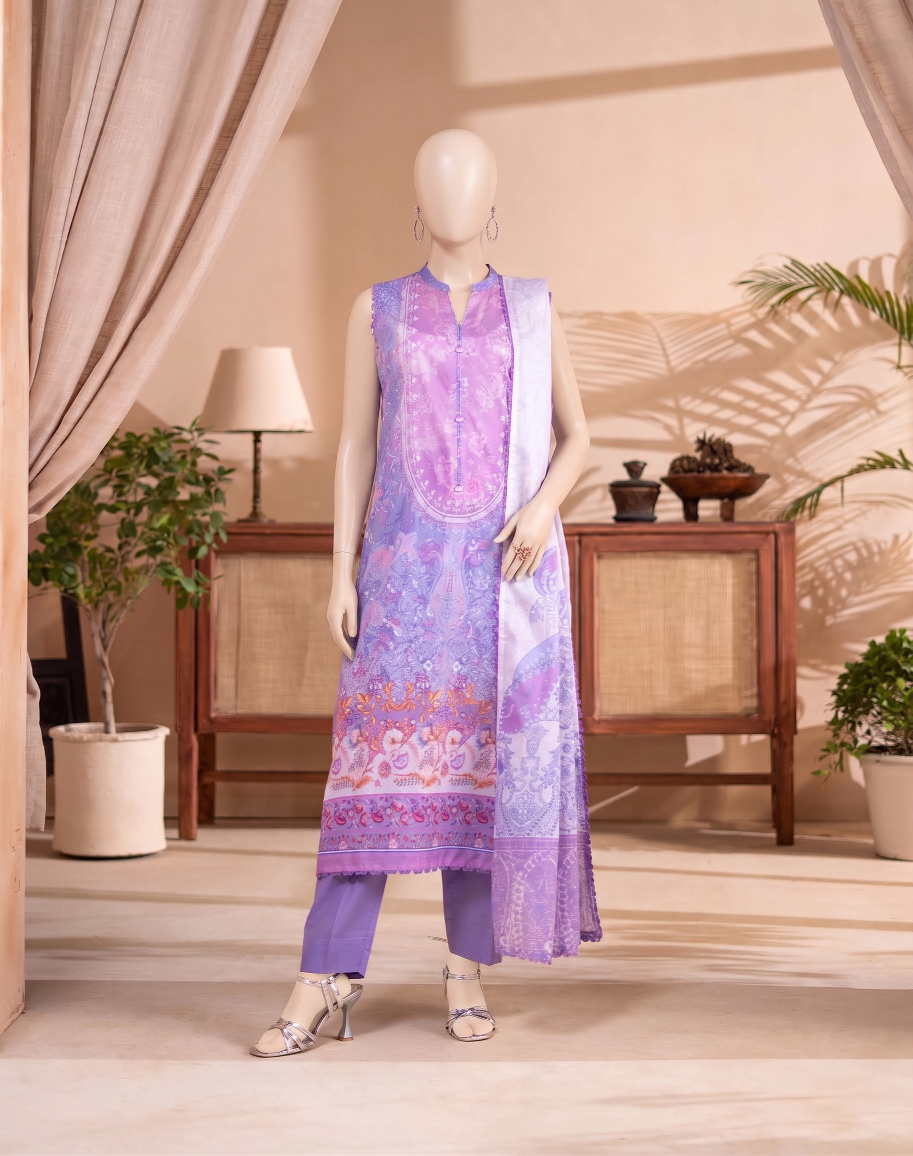 Al Ravaan - Nargis By Gul Jee Printed Lawn - A12