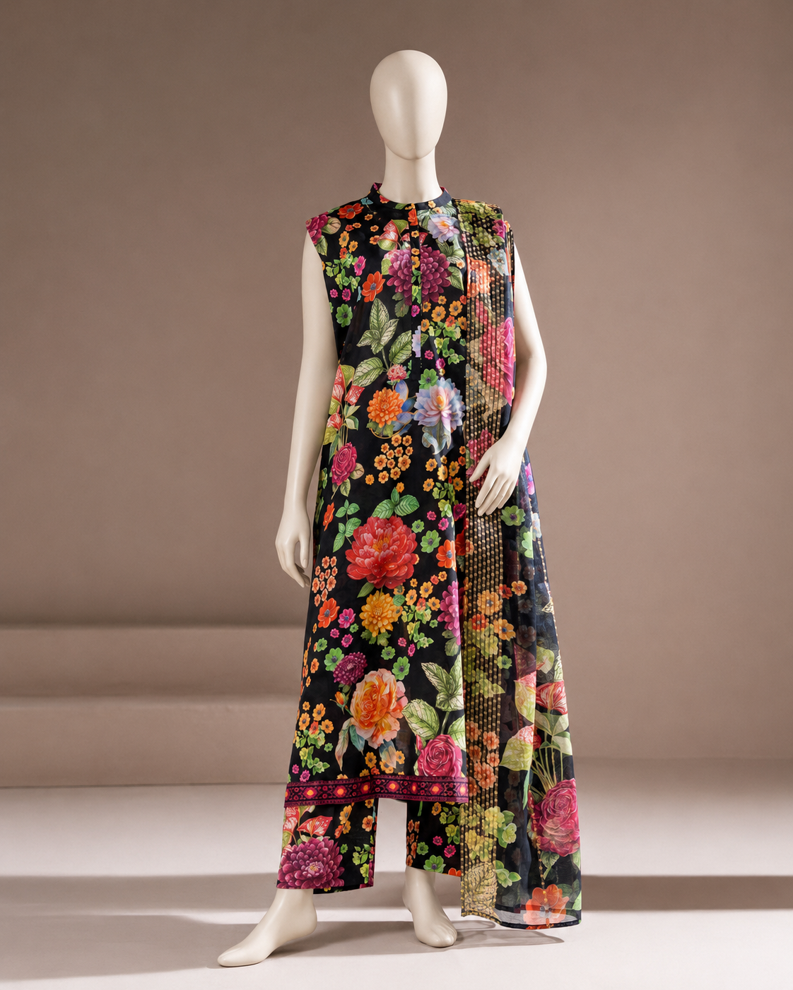 Al Ravaan - Popinn By Gul Jee Printed Lawn - A06