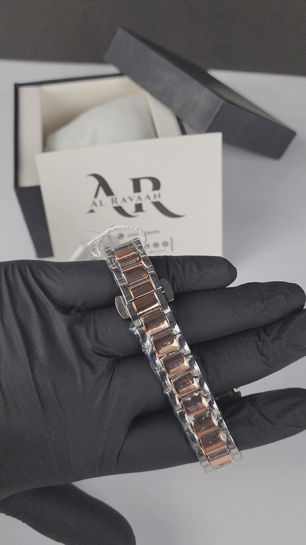 True Worth Model 04 - Two Tone - Rose Gold/Silver